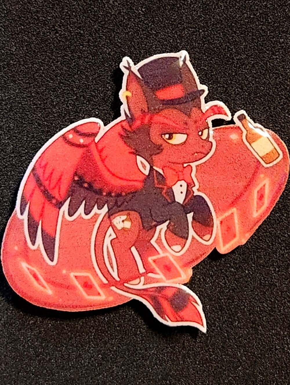 Husk Pony Pin - Hazbin Hotel